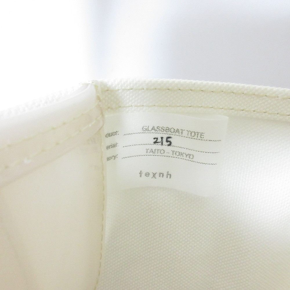 Other Other texnh GLASSBOAT TOTE S Cotton Canvas PVC Tote Bag Textile Tote Bag DUTY FREE for USA Size ONE SIZE - 10 Thumbnail