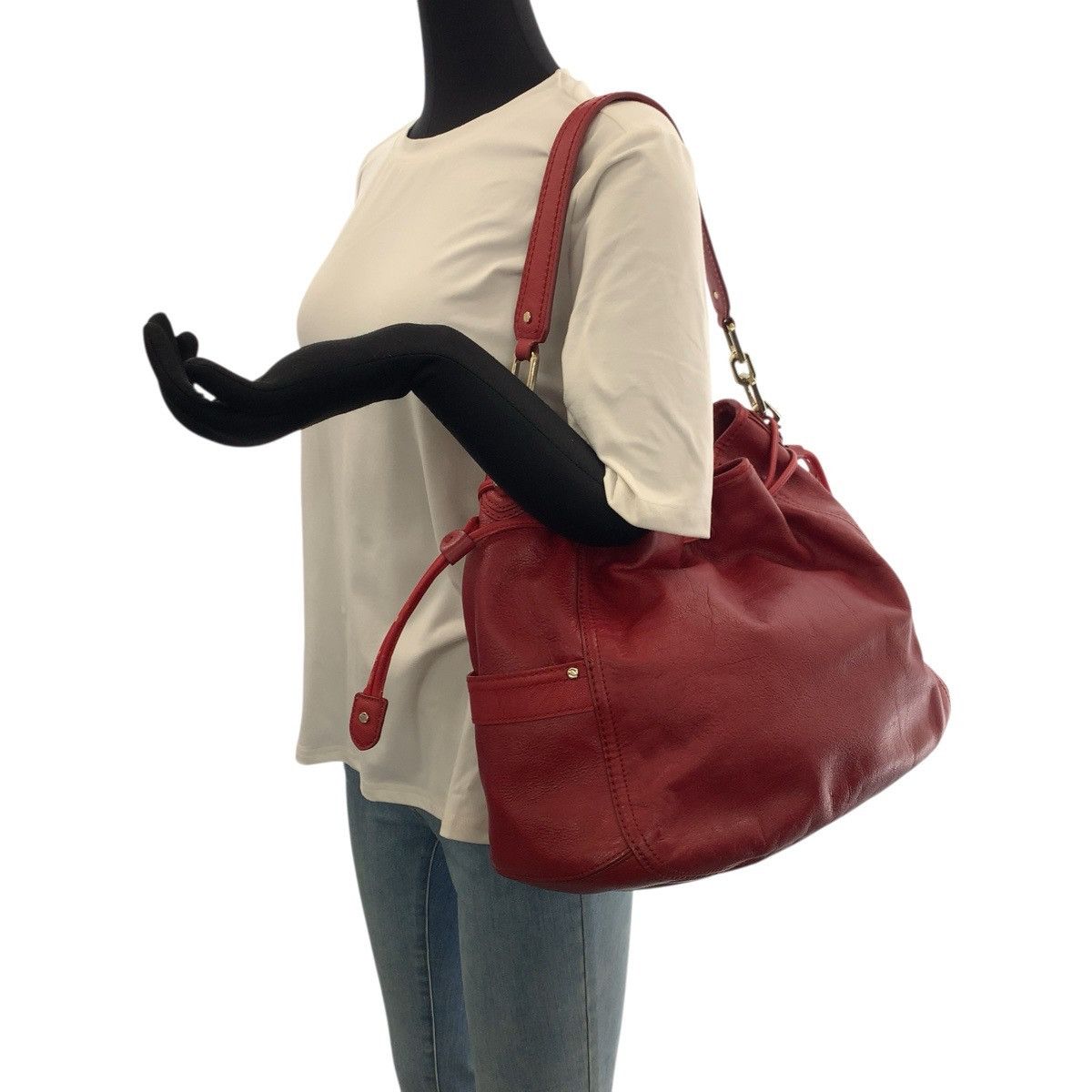 Other Other Cole Haan B44466 Leather Shoulder Bag Leather Shoulder Bag B44466 DUTY FREE for USA Size ONE SIZE - 7 Thumbnail