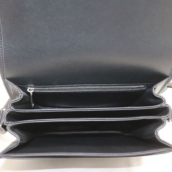 Celine Celine CELINE Medium Besace Triomphe Calfskin Shoulder Bag Leather Shoulder Bag 114453FH1.38SI DUTY FREE for USA Size ONE SIZE - 5 Thumbnail