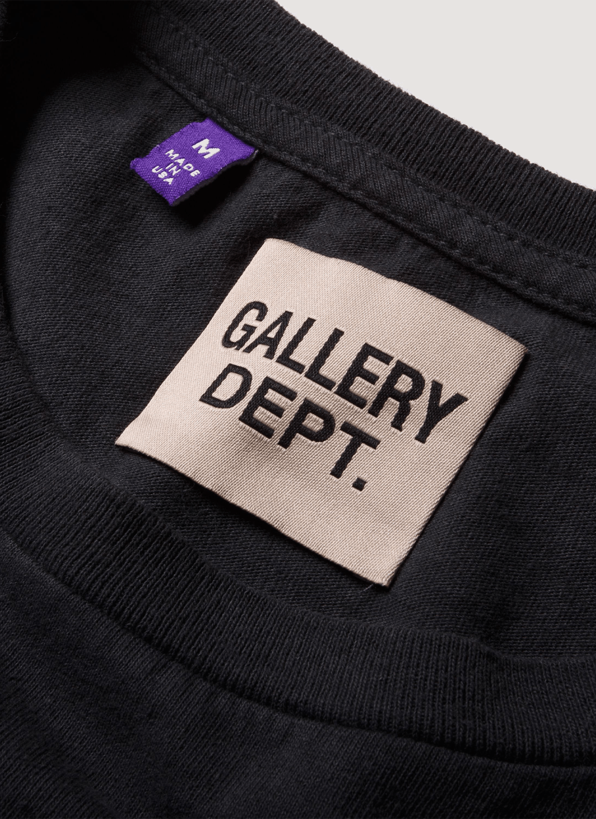 Gallery Dept. Distressed ATK Tee Washed Black Size US XL / EU 56 / 4 - 3 Thumbnail