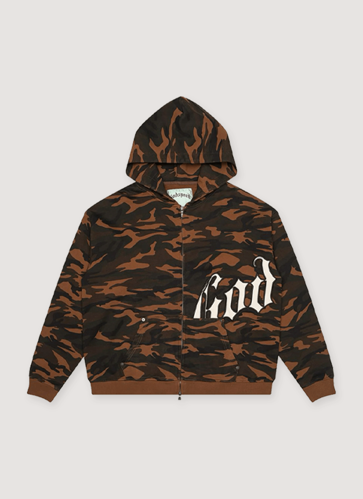 Godspeed New York OG Logo V2 Sweatsuit Brown Camo Size US 36 / EU 52 - 2 Thumbnail