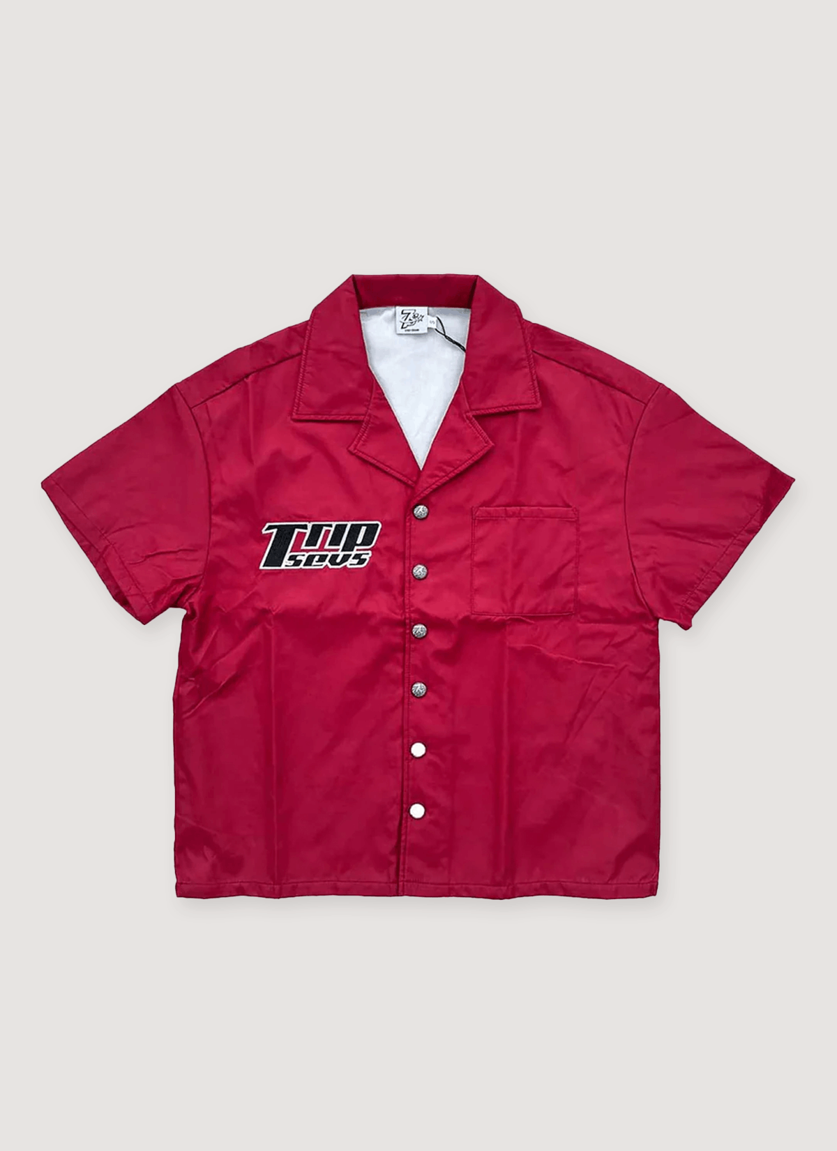 TRIPLE SEVENS Nylon Button Up Shirt Size US M / EU 48-50 / 2 - 4 Thumbnail