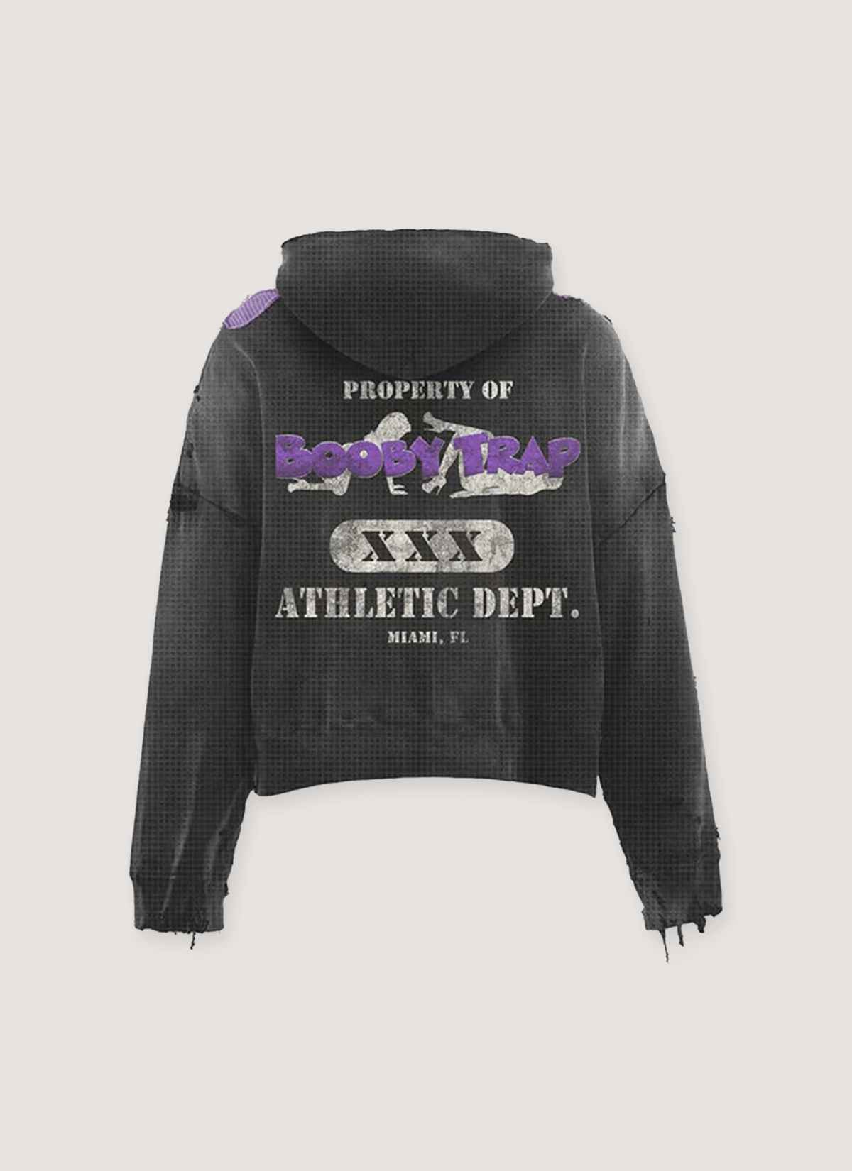 TRIPLE SEVENS Trap Reversible Zip Up Sweatshirt Purple Black Size US L / EU 52-54 / 3 - 4 Thumbnail