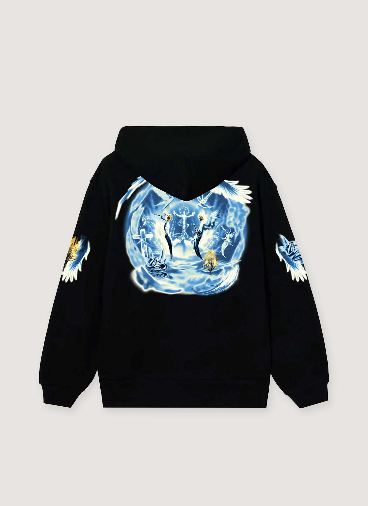 Revenge Angel Arch Sweatshirt Black Size US M / EU 48-50 / 2 - 2 Thumbnail