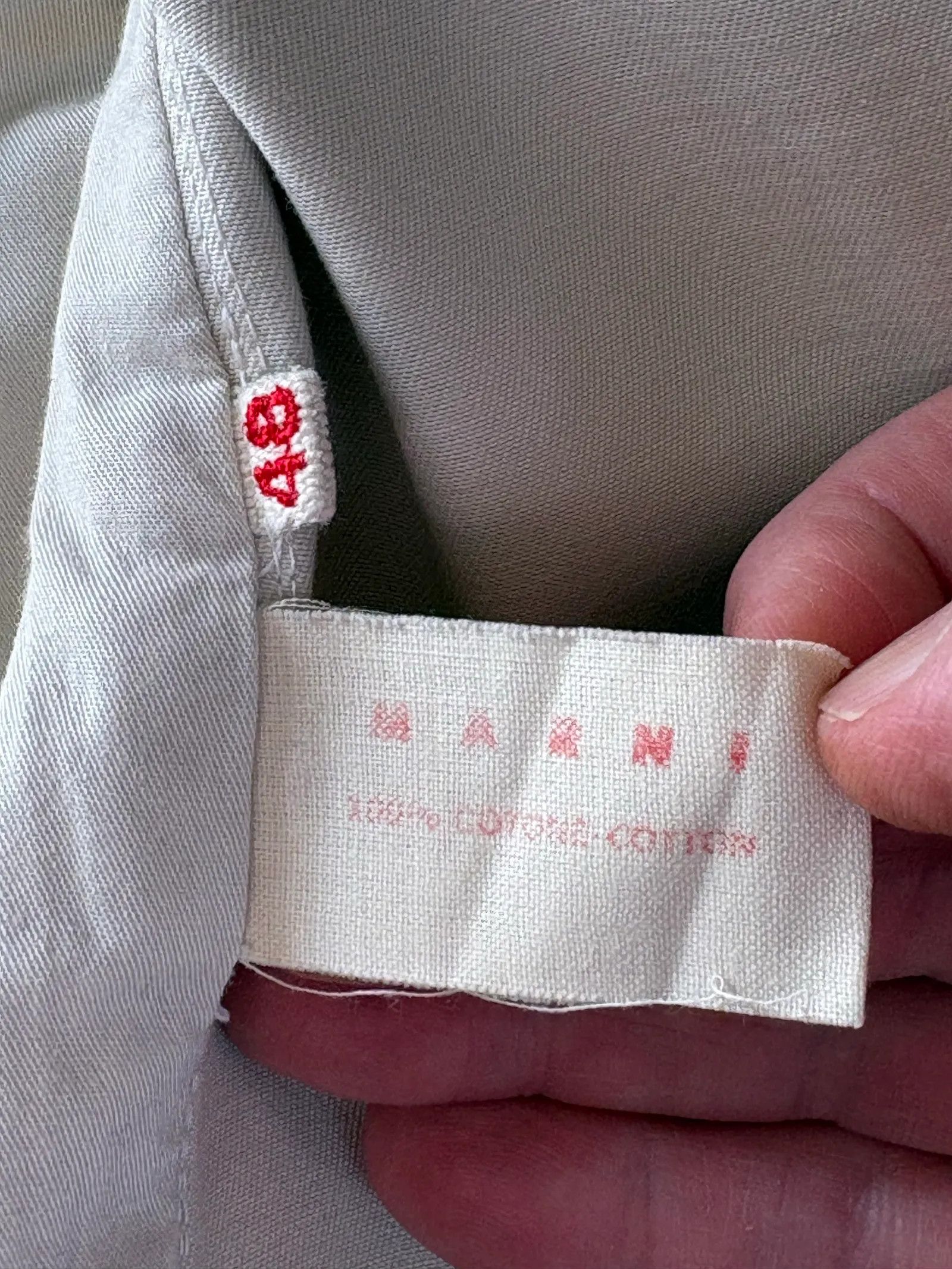 Marni Marni Marni Suit Size 40R - 3 Thumbnail