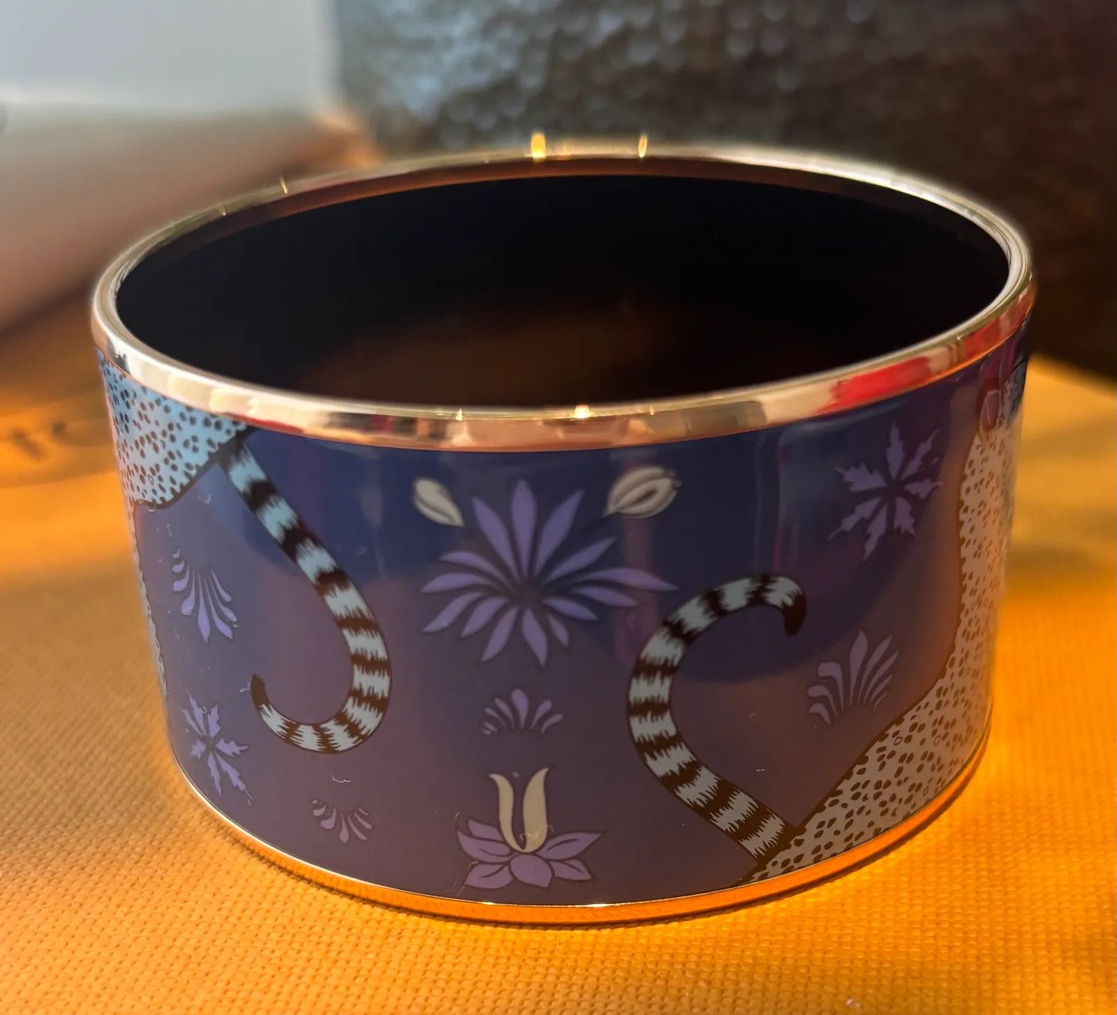 Hermes Hermès Les Leopardes Bangle Bracelet Size ONE SIZE - 2 Thumbnail