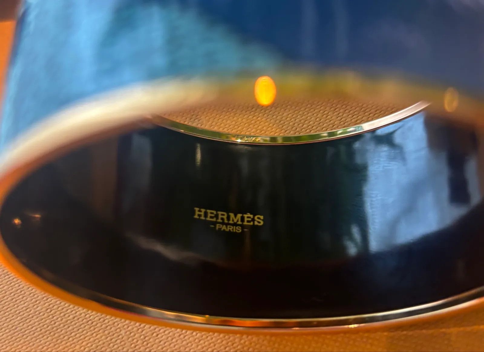 Hermes Hermès Les Leopardes Bangle Bracelet Size ONE SIZE - 3 Thumbnail