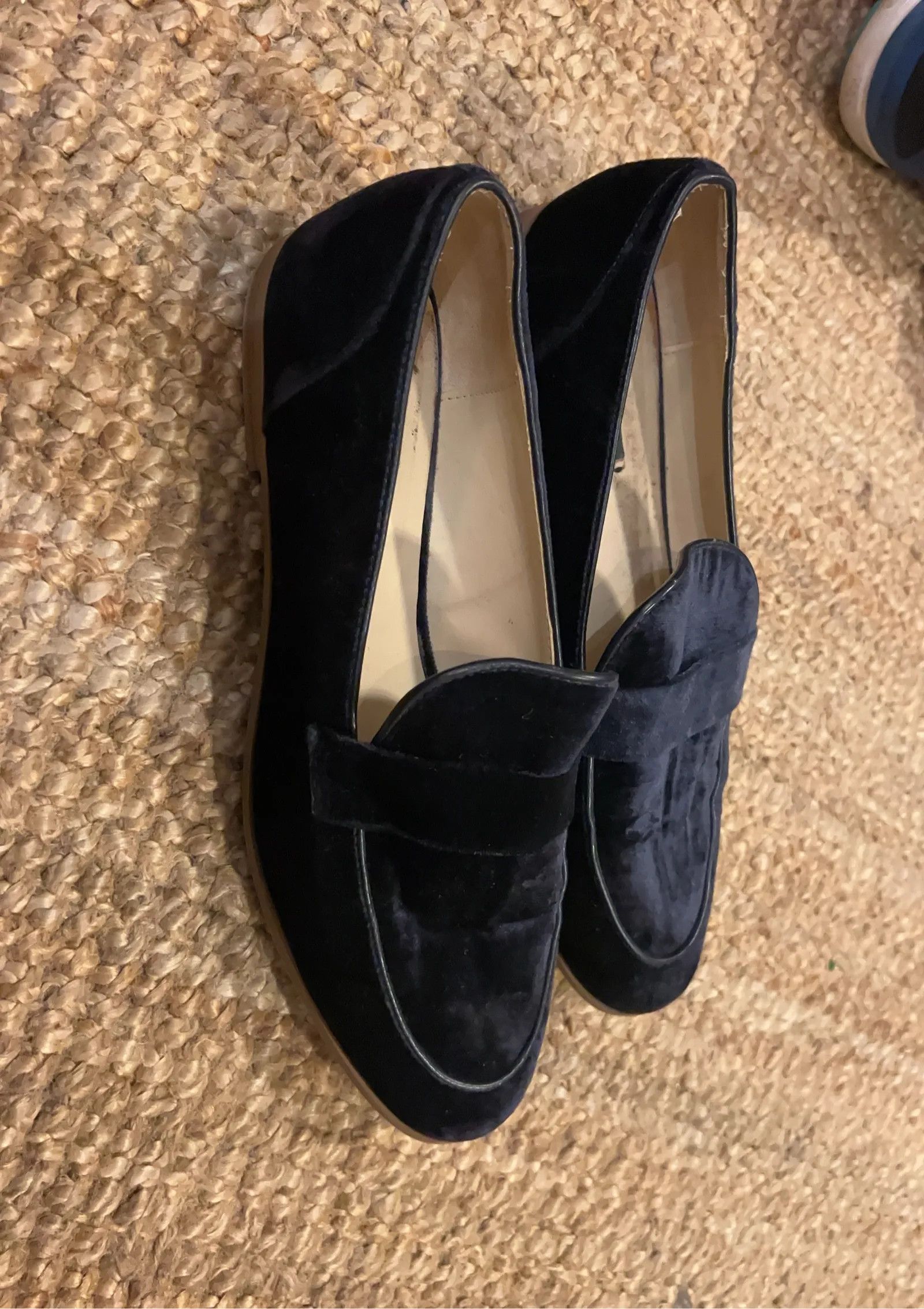 Zara Zara Velvet Loafers Size US 10 / IT 40 - 6 Thumbnail