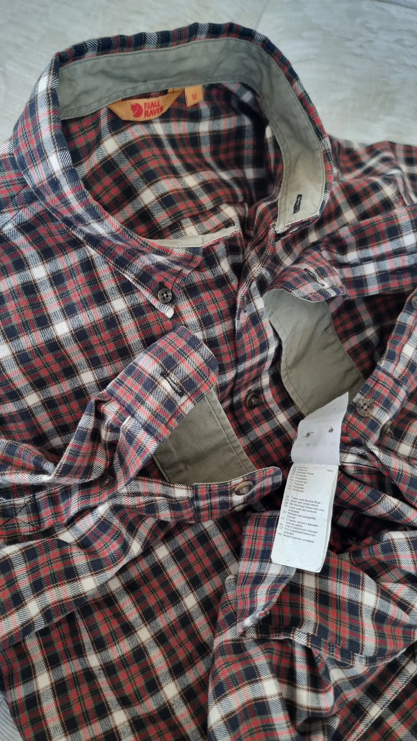 Fjallraven FJÄLLRÄVEN STIG FLANNEL SHIRT SLIM FIT Shirt Size US M / EU 48-50 / 2 - 5 Thumbnail