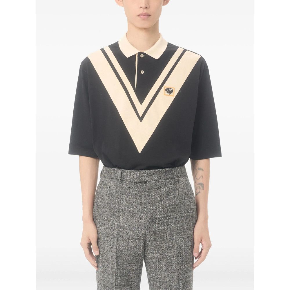 Valentino Valentino BLACK Polo Shirts Size US L / EU 52-54 / 3 - 3 Thumbnail