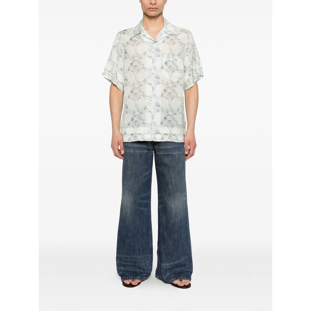 JEANERICA Jeanerica BLUE Denim - Wide-Leg Jeans Size US 32 / EU 48 - 4 Thumbnail