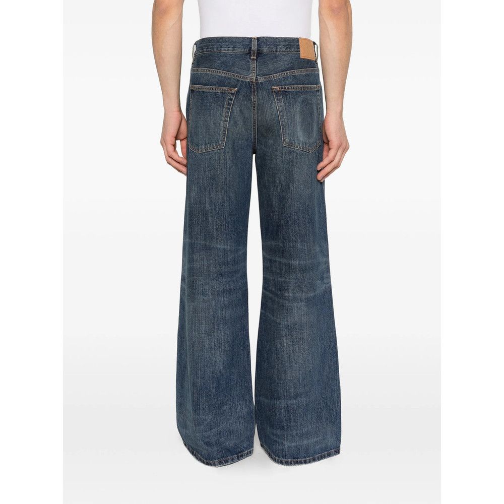 JEANERICA Jeanerica BLUE Denim - Wide-Leg Jeans Size US 34 / EU 50 - 3 Thumbnail