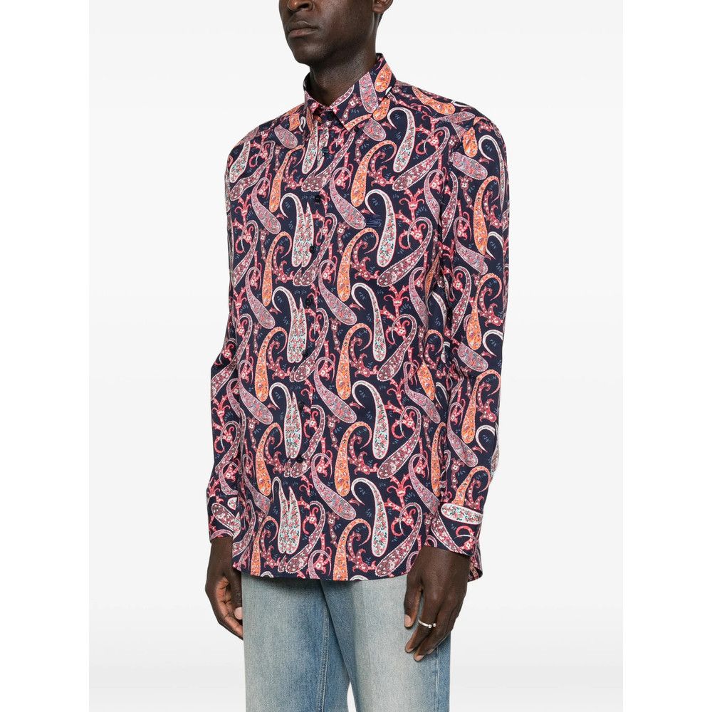 Etro Etro BLUE Shirts Size US XXL / EU 58 / 5 - 2 Thumbnail
