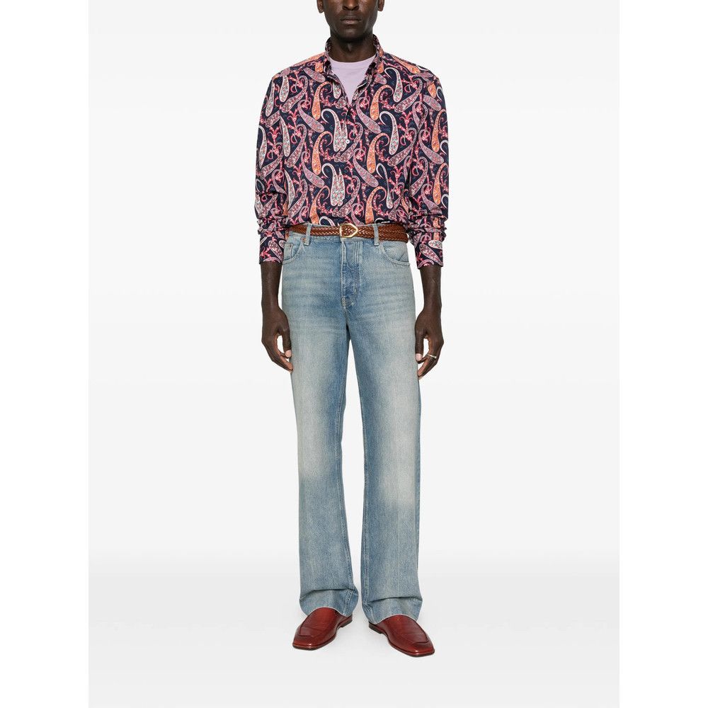 Etro Etro BLUE Shirts Size US XXL / EU 58 / 5 - 4 Thumbnail
