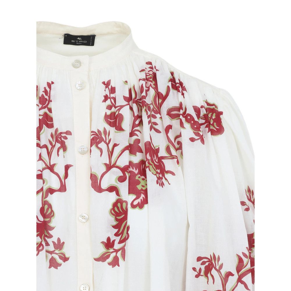 Etro Etro WHITE Tops - Shirts Size S / US 4 / IT 40 - 4 Thumbnail