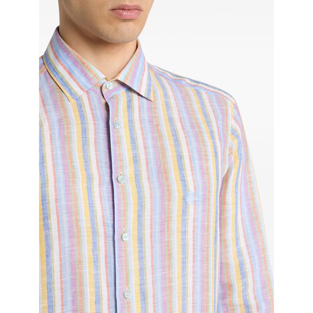 Etro Etro WHITE Shirts Size US L / EU 52-54 / 3 - 2 Thumbnail