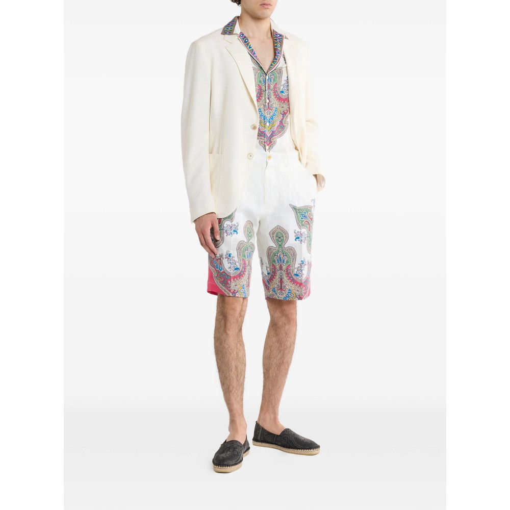 Etro Etro WHITE Jackets - Blazers Size US XL / EU 56 / 4 - 3 Thumbnail