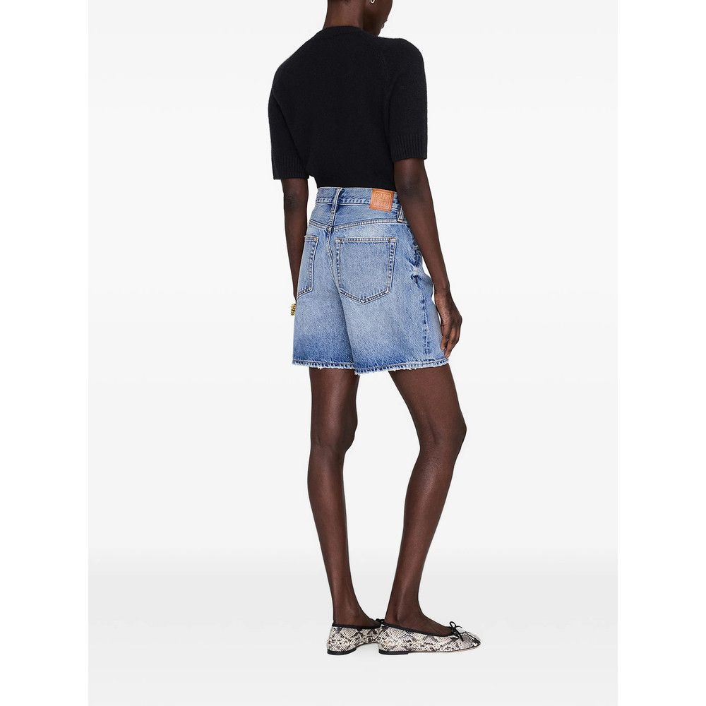 Anine Bing Anine Bing BLUE Shorts - Short Shorts Size 25" / US 0 / IT 36 - 3 Thumbnail