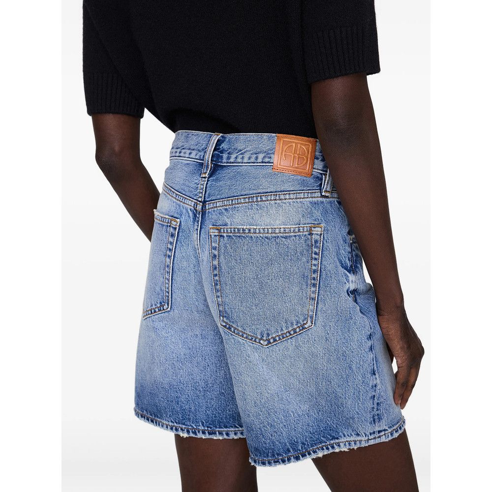 Anine Bing Anine Bing BLUE Shorts - Short Shorts Size 25" / US 0 / IT 36 - 4 Thumbnail