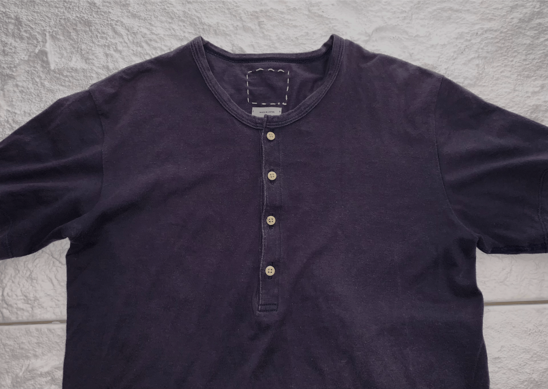 Visvim visvim Indigo Henley Short Sleeve Size S / US 4 / IT 40 - 2 Thumbnail
