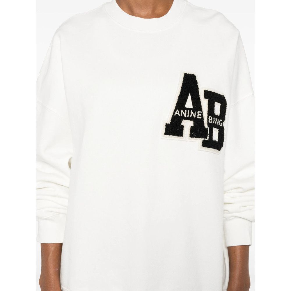 Anine Bing Anine Bing WHITE Tops - Sweatshirts Size XXS / US 00 / IT 34 - 5 Thumbnail