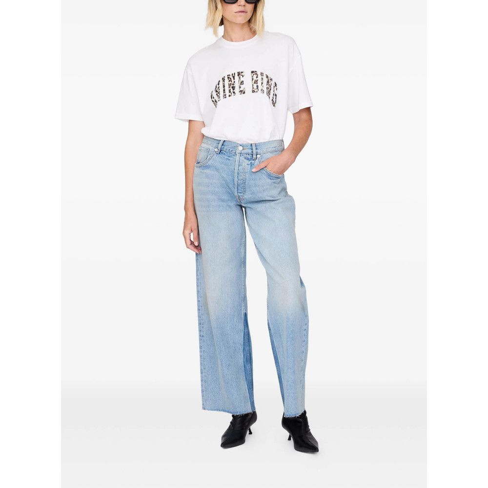 Anine Bing Anine Bing WHITE Tops - T-shirts & Jerseys Size M / US 6-8 / IT 42-44 - 4 Thumbnail