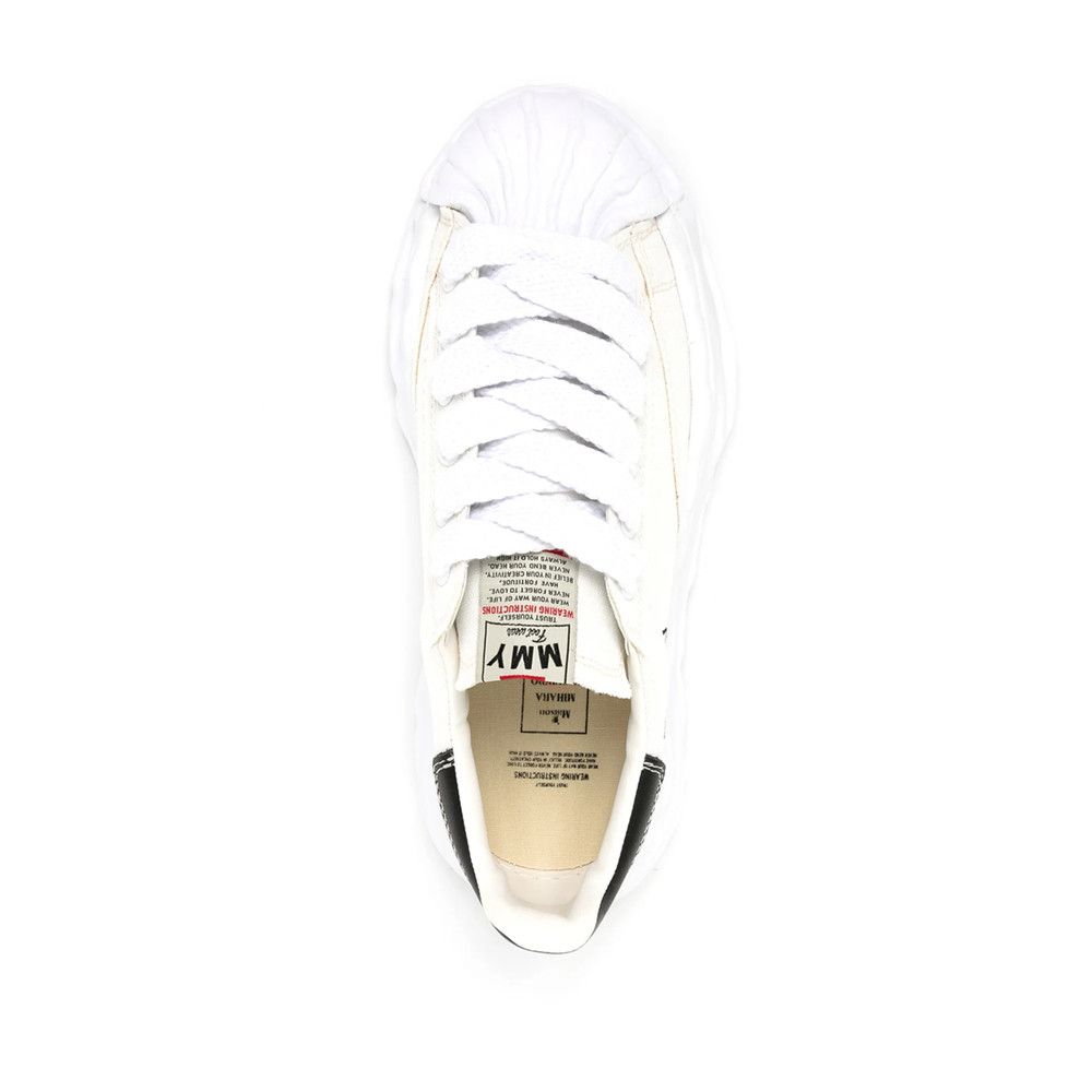 Maison MIHARA YASUHIRO Maison Mihara Yasuhiro WHITE Trainers - Low-Tops Size US 13 / EU 46 - 3 Thumbnail