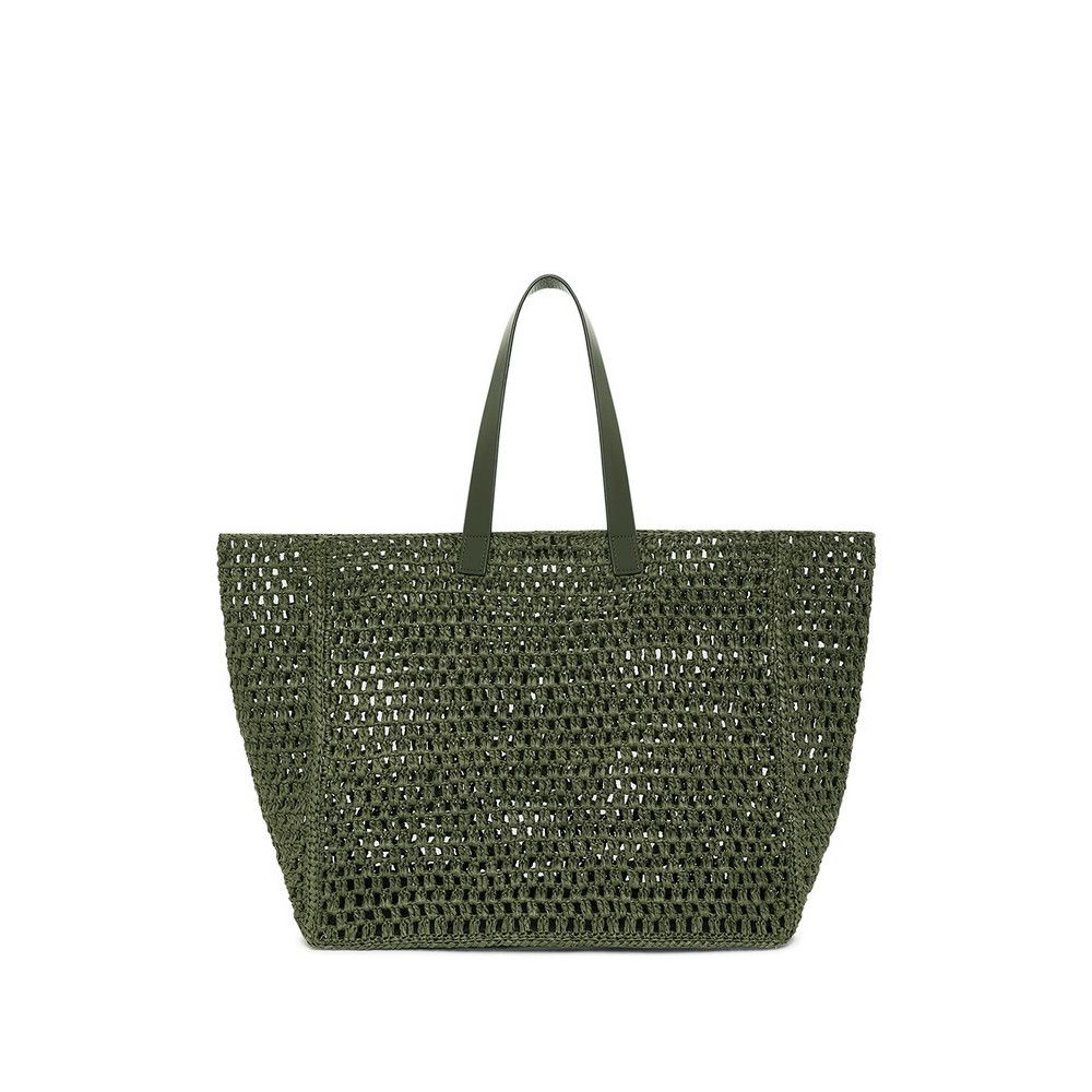 Anine Bing Anine Bing GREEN Tote Bags Size ONE SIZE - 3 Thumbnail