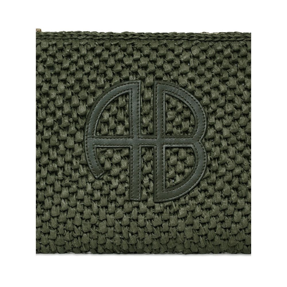 Anine Bing Anine Bing GREEN Clutch Bags Size ONE SIZE - 3 Thumbnail
