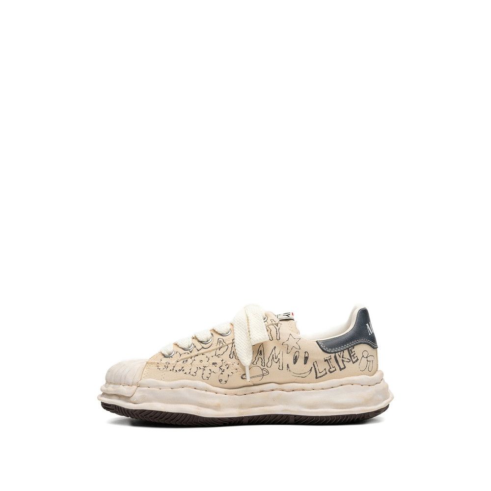 Maison MIHARA YASUHIRO Maison Mihara Yasuhiro NEUTRALS Trainers - Low-Tops Size US 12 / EU 45 - 2 Thumbnail