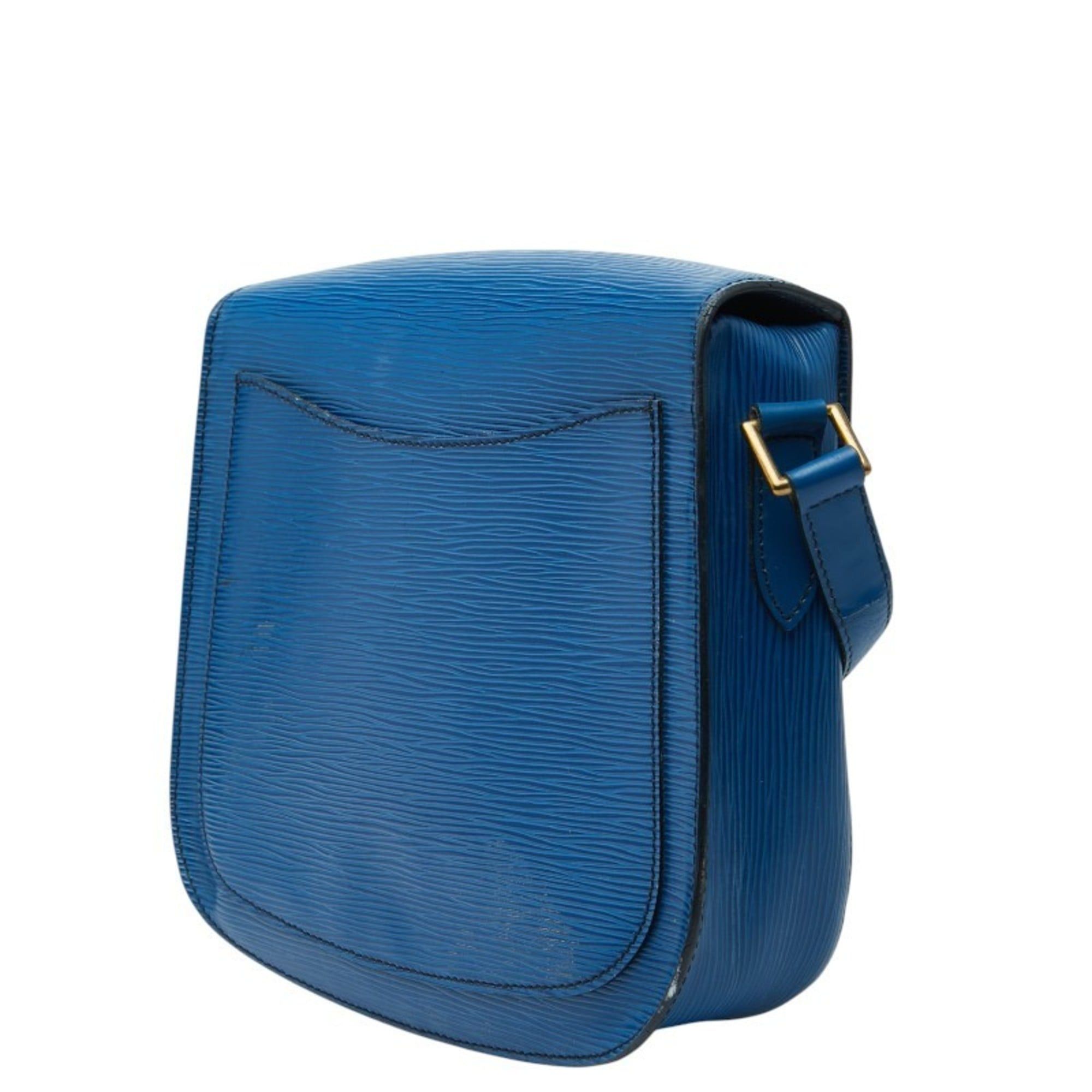 Louis Vuitton Louis Vuitton Epi Saint-Cloud Crossbody Shoulder Bag M52195 Toledo Blue Leather Women's LOUIS VUITTON Size ONE SIZE - 2 Thumbnail