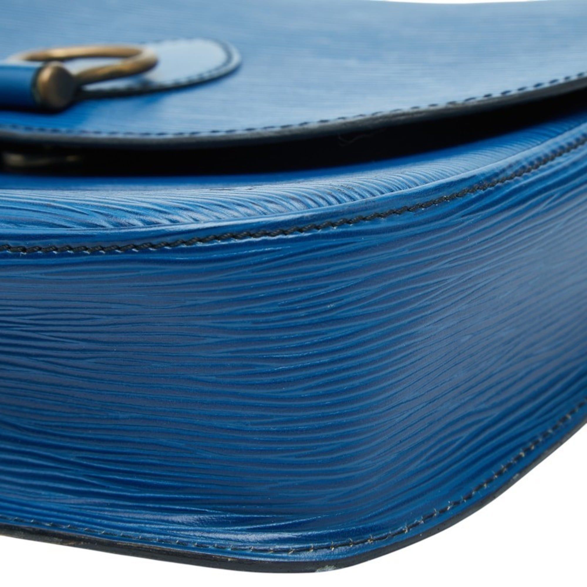 Louis Vuitton Louis Vuitton Epi Saint-Cloud Crossbody Shoulder Bag M52195 Toledo Blue Leather Women's LOUIS VUITTON Size ONE SIZE - 6 Thumbnail