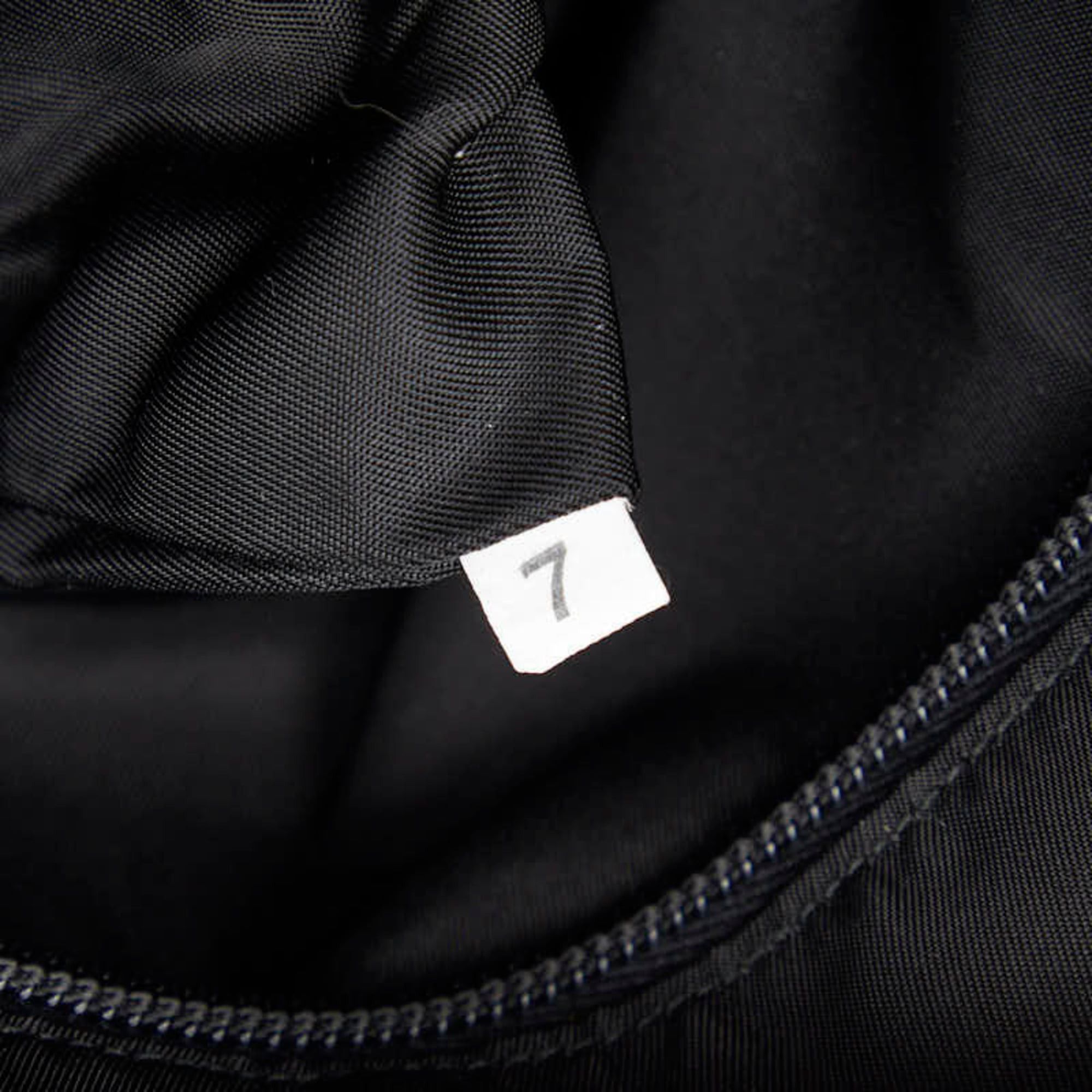 Prada Prada Triangle Logo Plate Shoulder Bag V218 Black Nylon Women's PRADA Size ONE SIZE - 11 Thumbnail