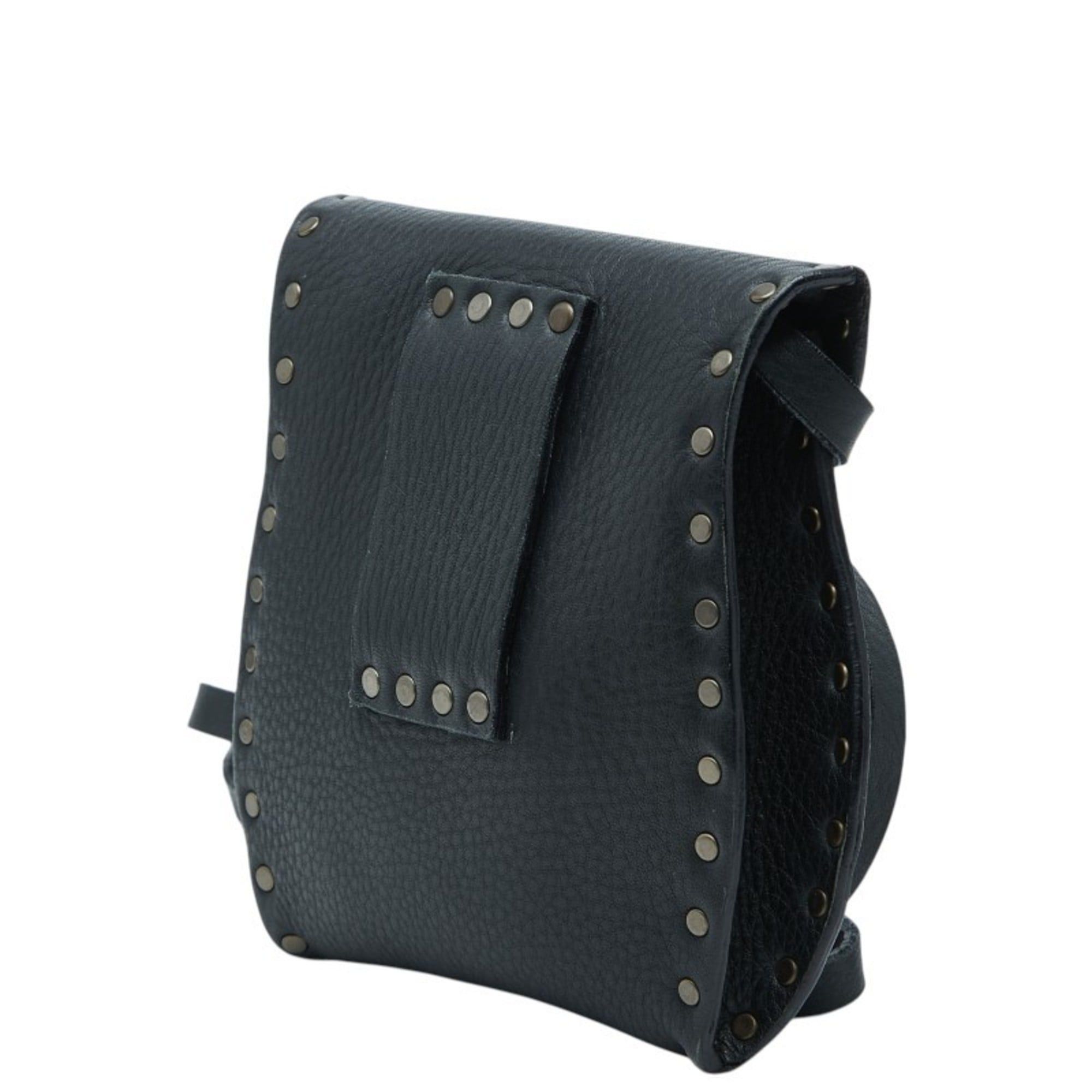 Celine Celine Studded Crossbody Mini Shoulder Bag Pochette in Black Leather for Women Size ONE SIZE - 2 Thumbnail