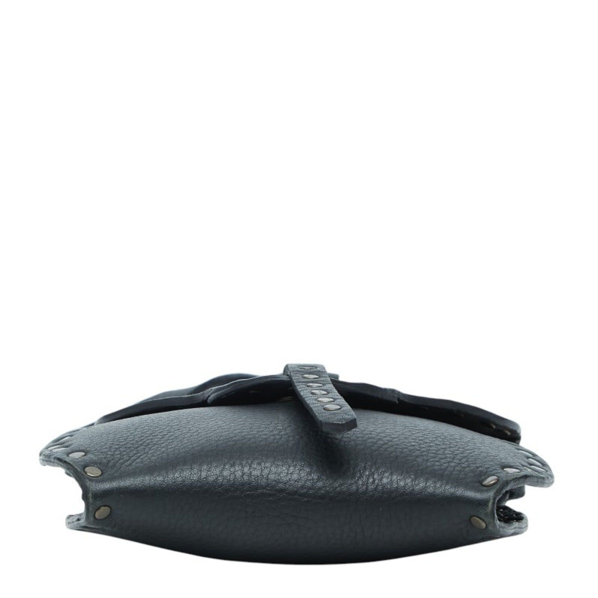 Celine Celine Studded Crossbody Mini Shoulder Bag Pochette in Black Leather for Women Size ONE SIZE - 3 Thumbnail