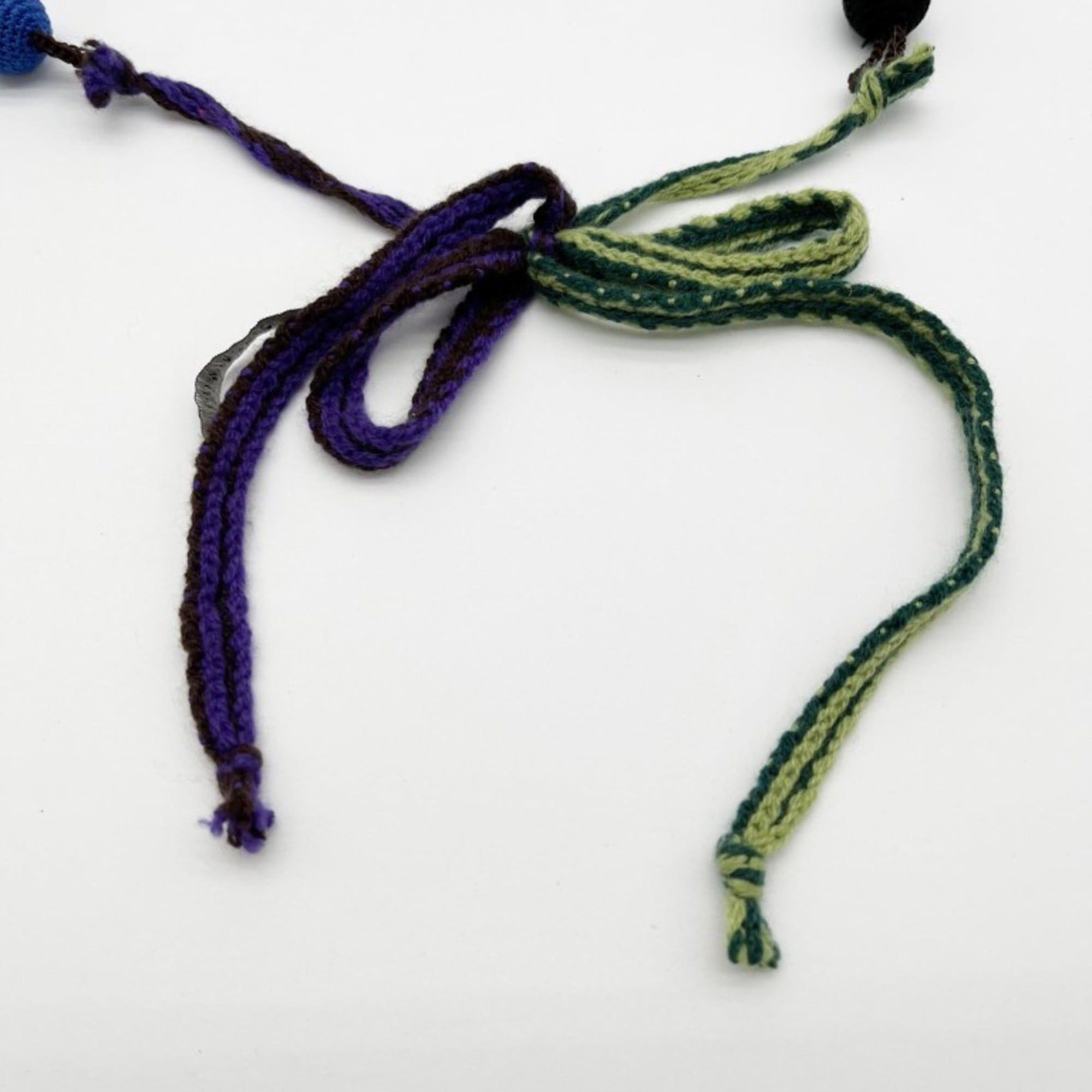 Prada Prada Necklace P7133 Multicolor Cotton Women's Size ONE SIZE - 4 Thumbnail