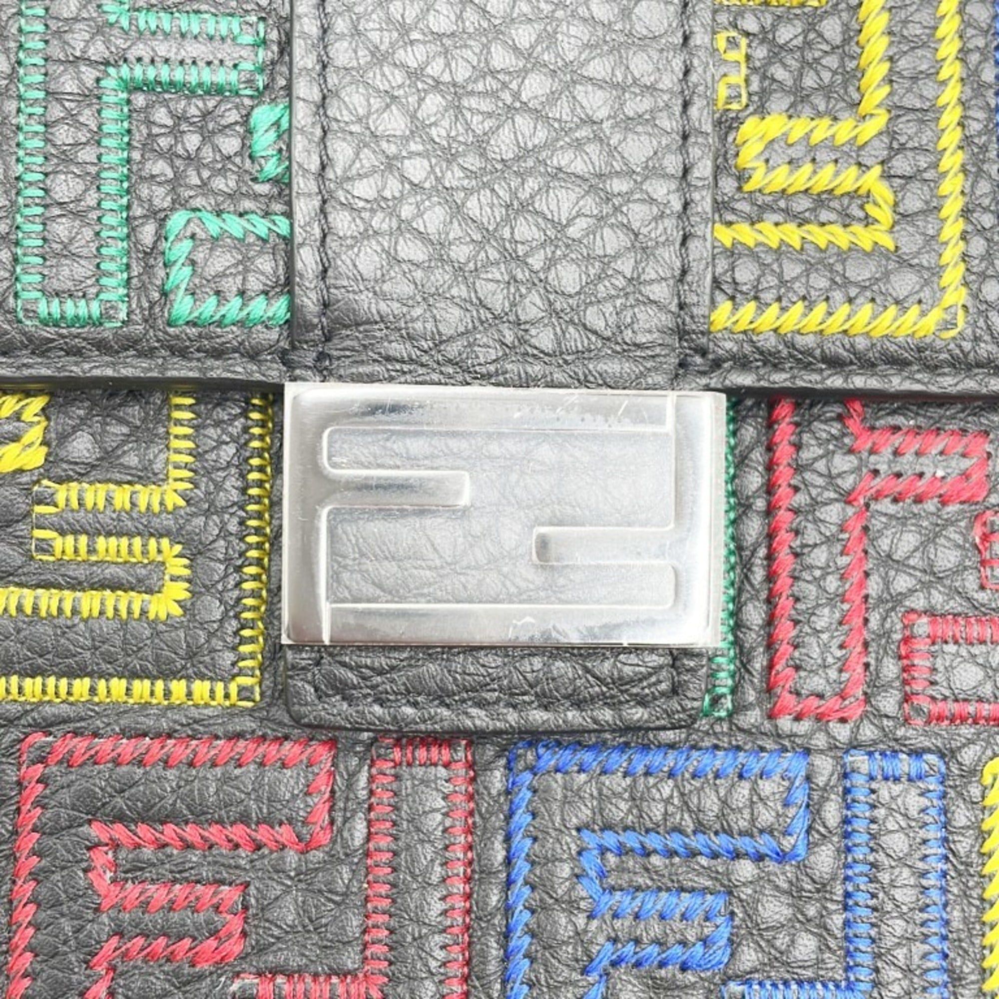 Fendi FENDI Zucca Phone Holder 7AS120 Shoulder Bag in Multicolor Leather for Men and Women Size ONE SIZE - 7 Thumbnail