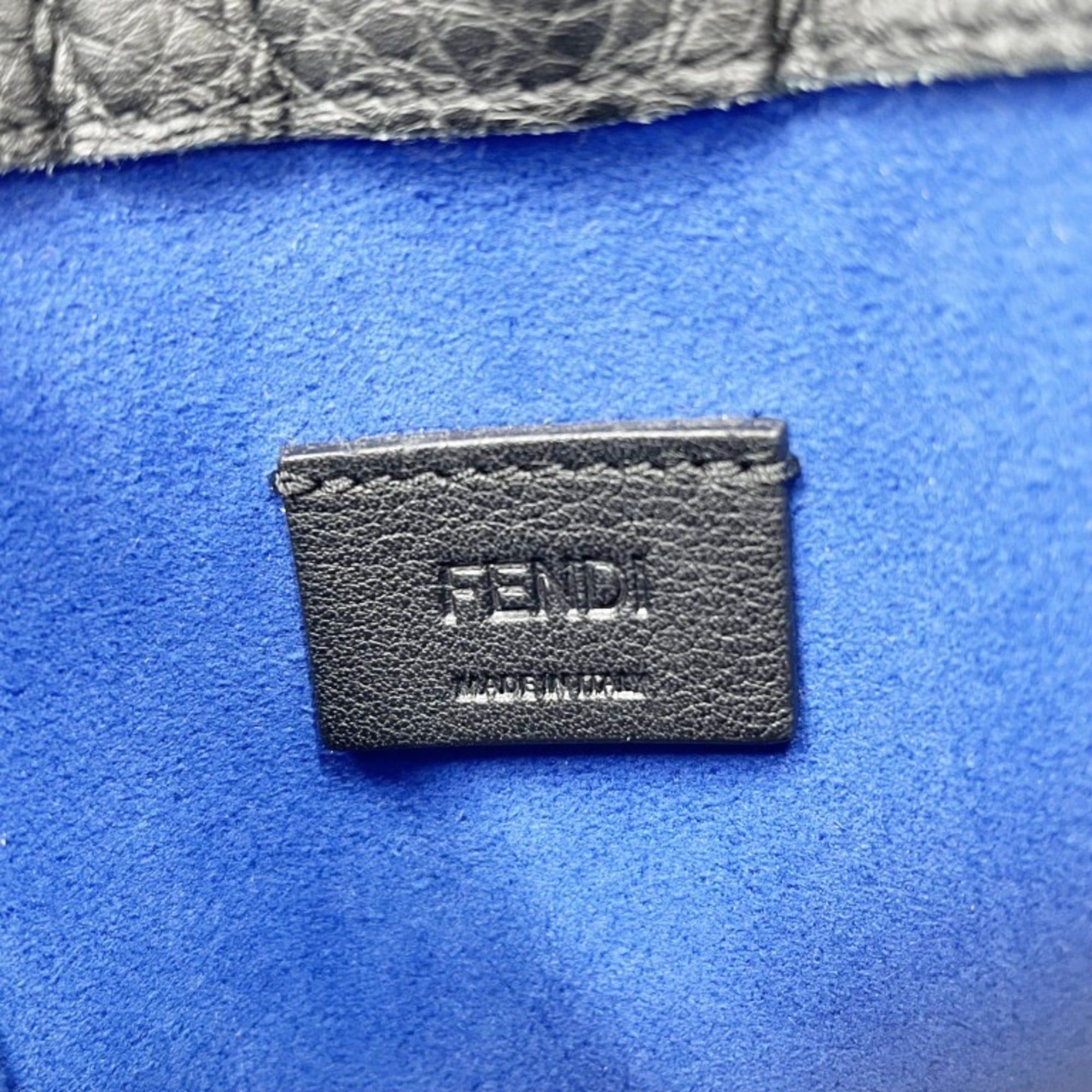 Fendi FENDI Zucca Phone Holder 7AS120 Shoulder Bag in Multicolor Leather for Men and Women Size ONE SIZE - 10 Thumbnail
