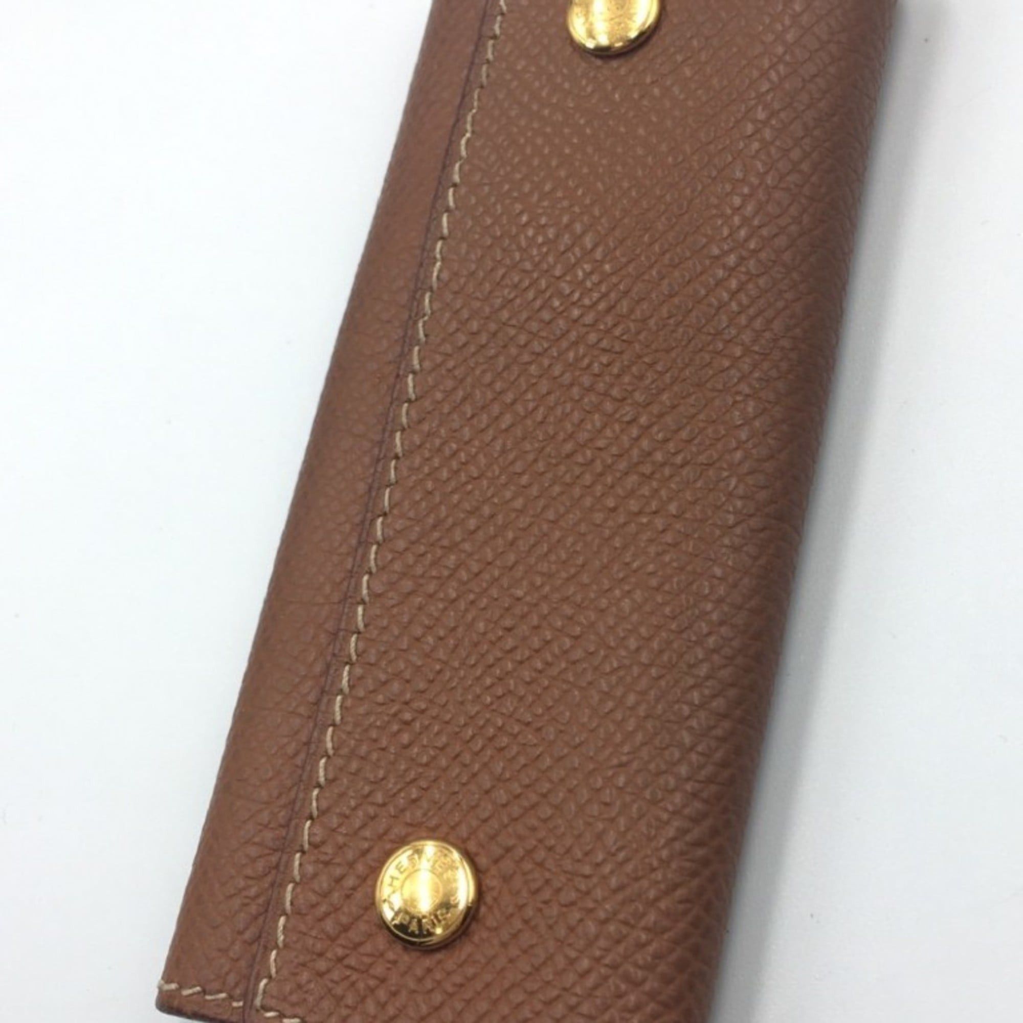 Hermes HERMES Serie Gold Epsom Key Case for Men and Women, 4-Ring Size ONE SIZE - 5 Thumbnail