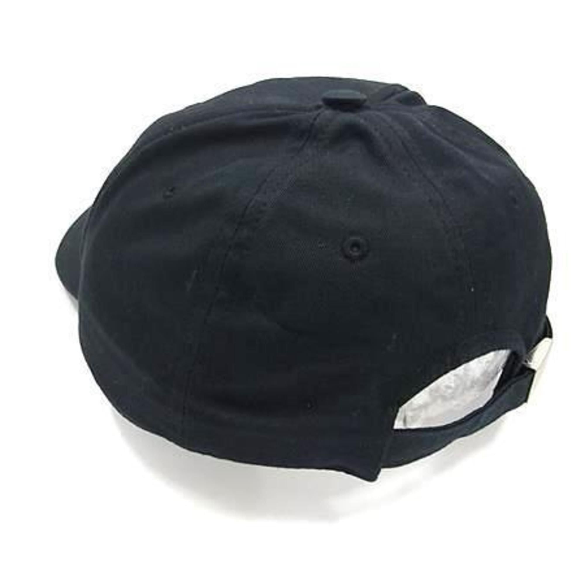 Balenciaga BALENCIAGA Baseball Cap 452245 Black Cotton Men's and Women's Size ONE SIZE - 3 Thumbnail