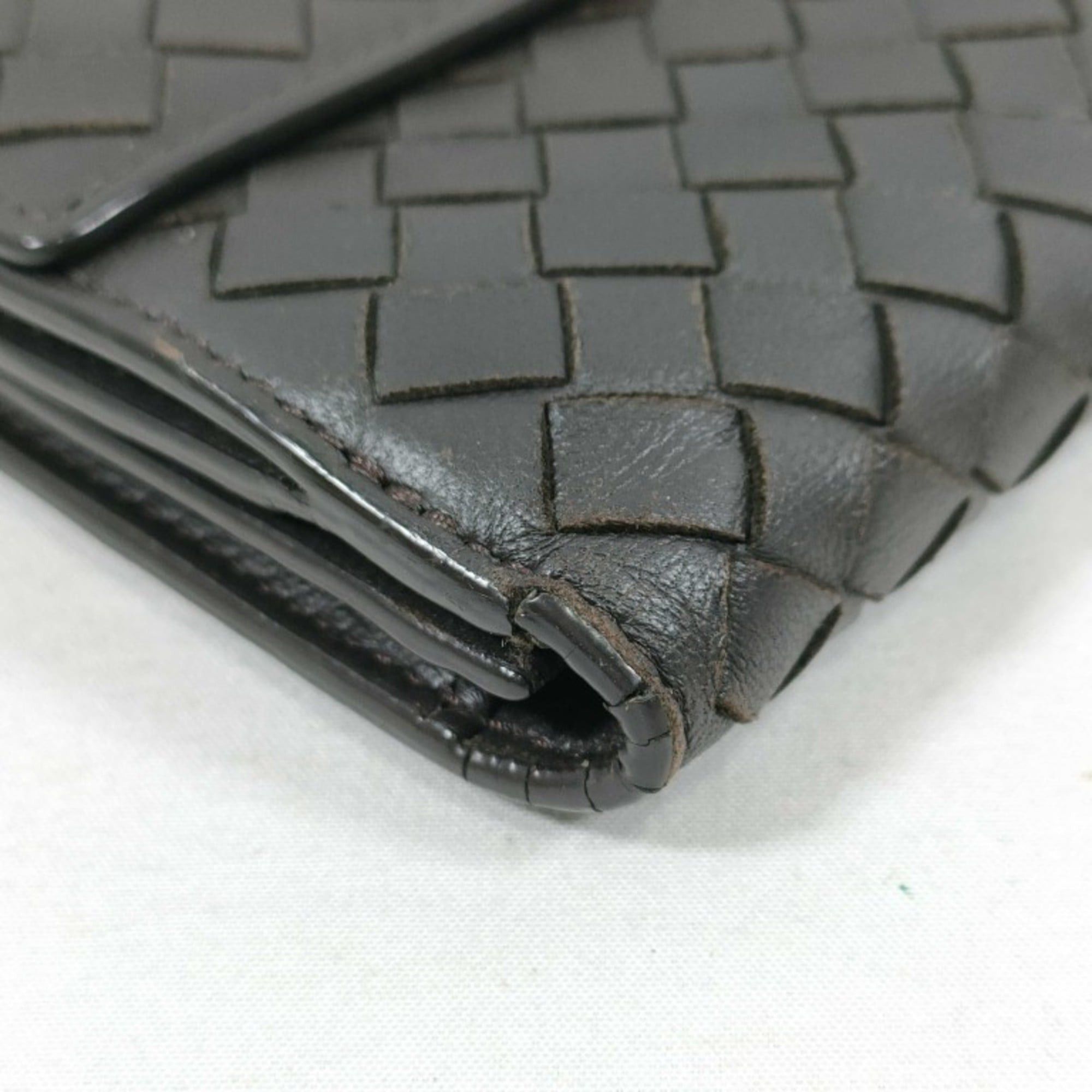 Bottega Veneta BOTTEGA VENETA Intrecciato Long Wallet 134075 Brown Leather Men's and Women's W Bifold Size ONE SIZE - 3 Thumbnail
