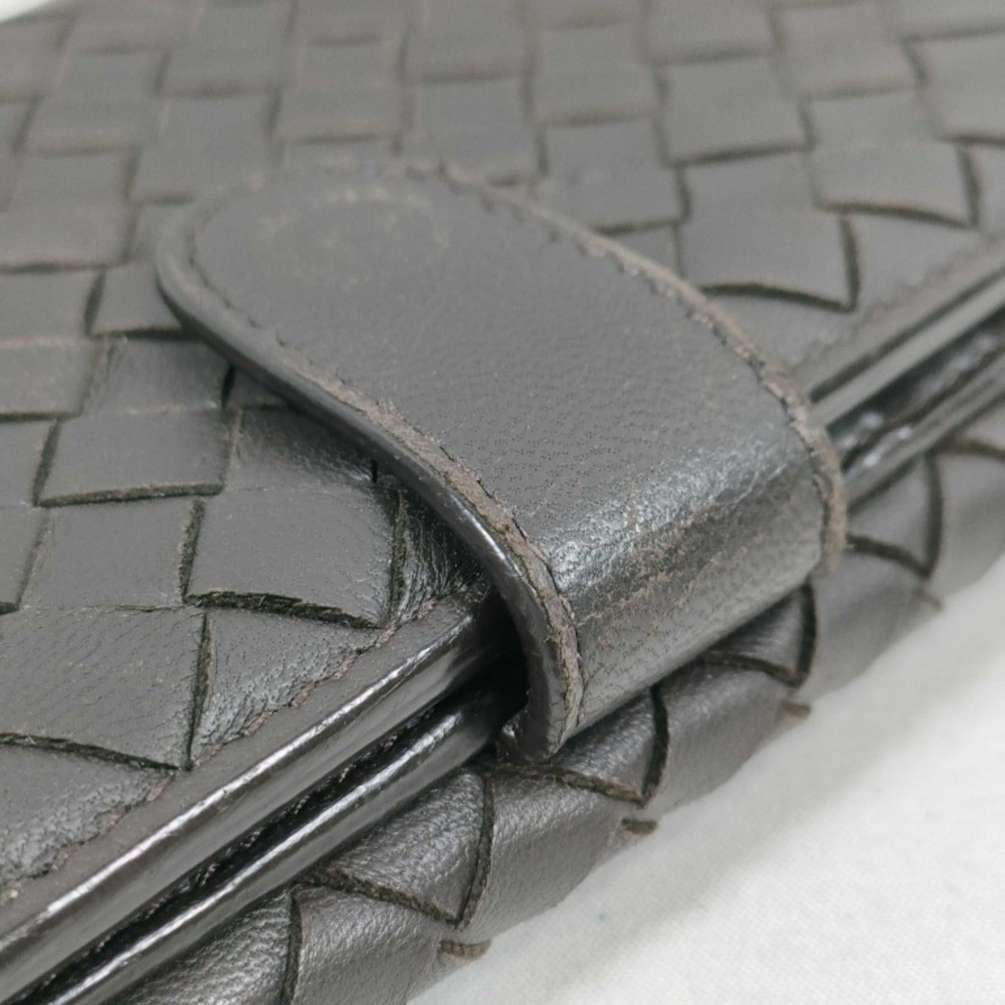Bottega Veneta BOTTEGA VENETA Intrecciato Long Wallet 134075 Brown Leather Men's and Women's W Bifold Size ONE SIZE - 5 Thumbnail