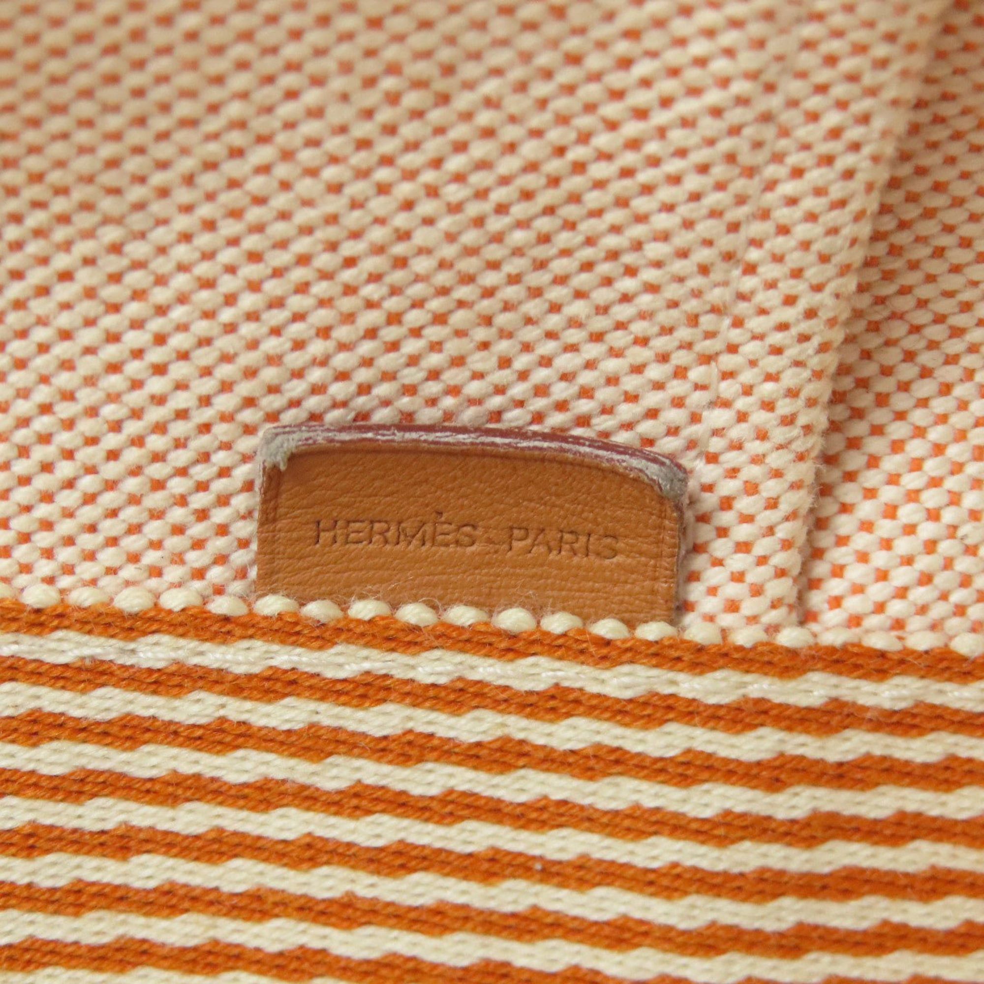 Hermes Hermes Sac Fleur Tou MM Handbag Canvas Women's HERMES Size ONE SIZE - 10 Thumbnail