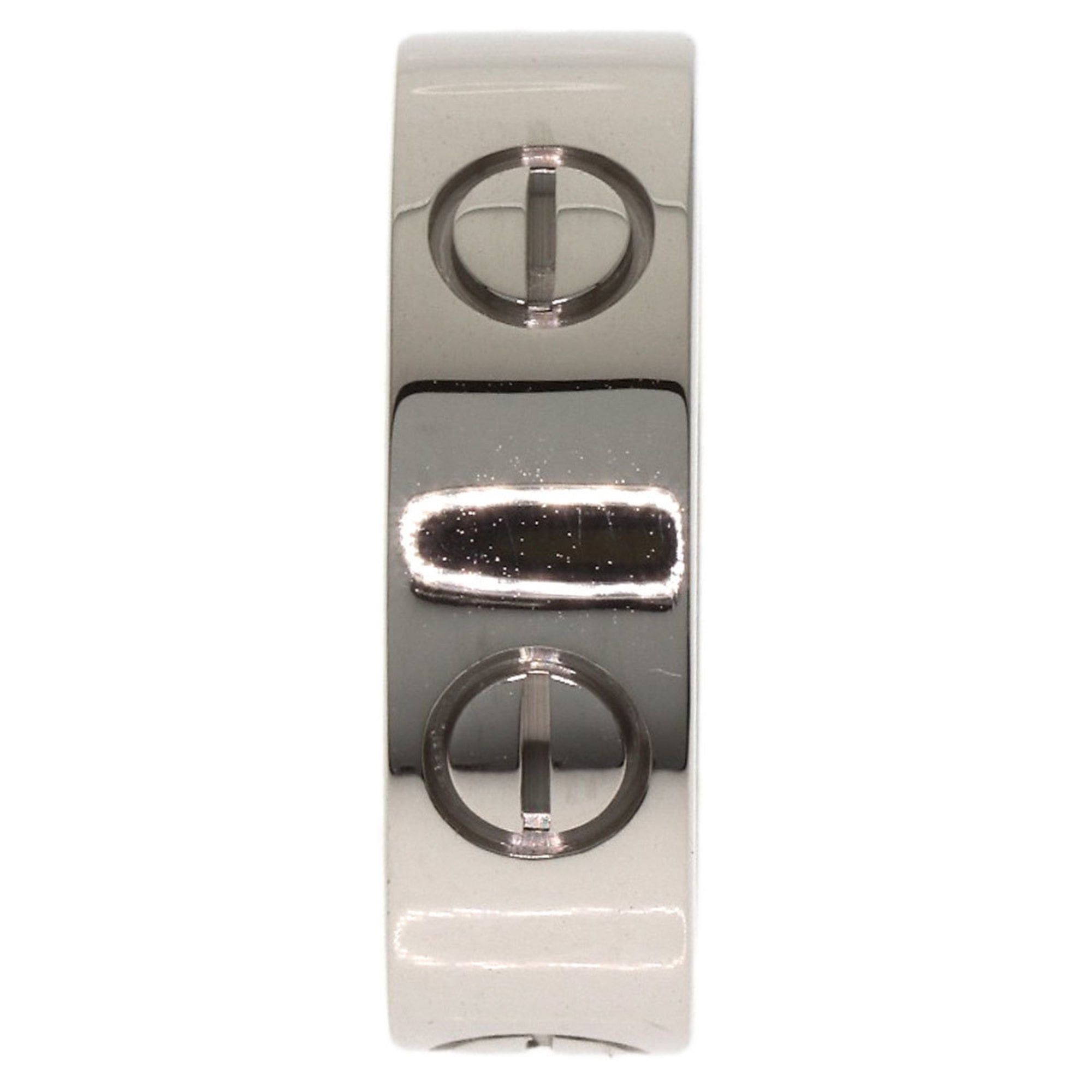 Cartier Cartier Love Ring #48 18K White Gold Women's Size ONE SIZE - 3 Thumbnail