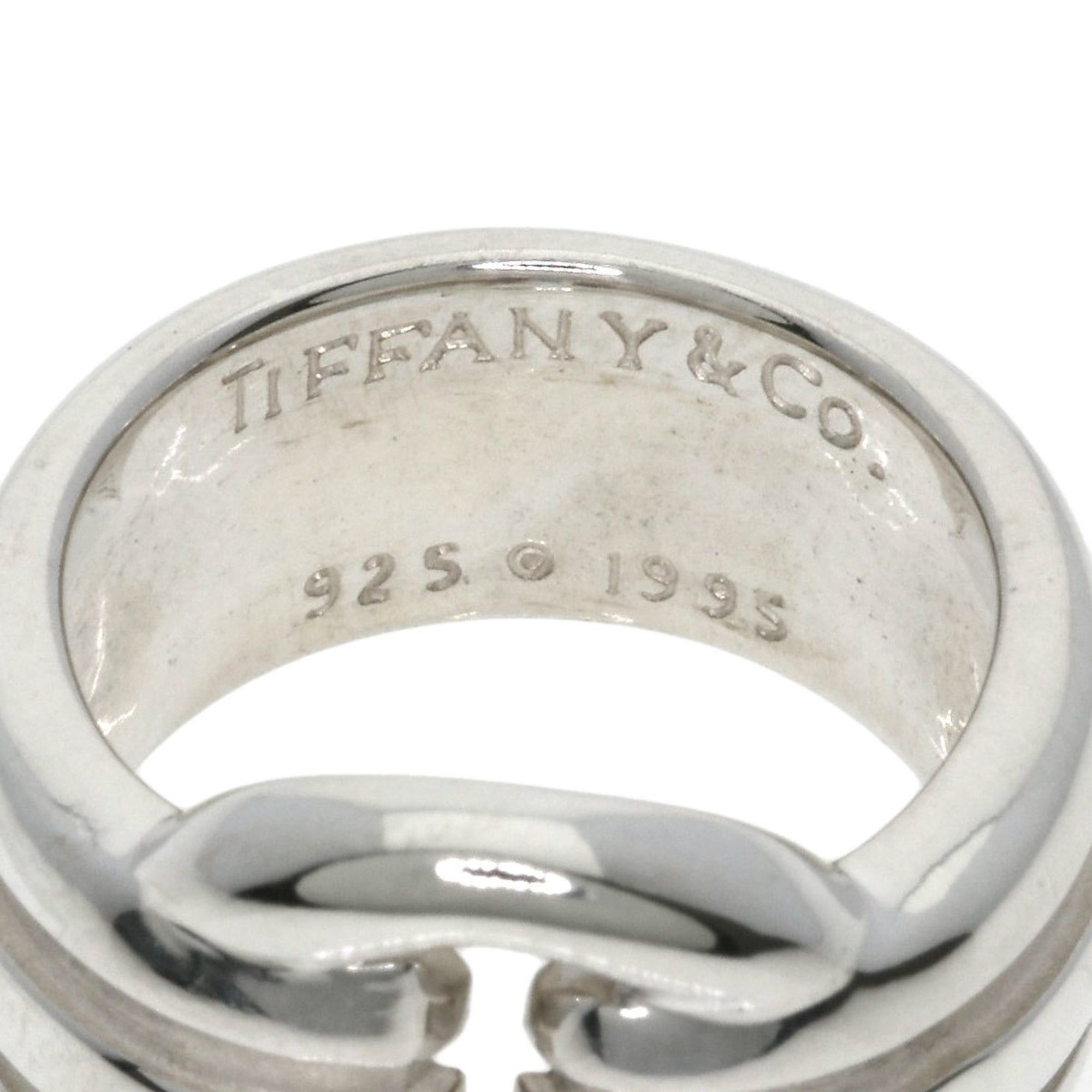 Tiffany & Co. Tiffany Grooved Circle Ring, Silver, Women's, TIFFANY & Co. Size ONE SIZE - 5 Thumbnail