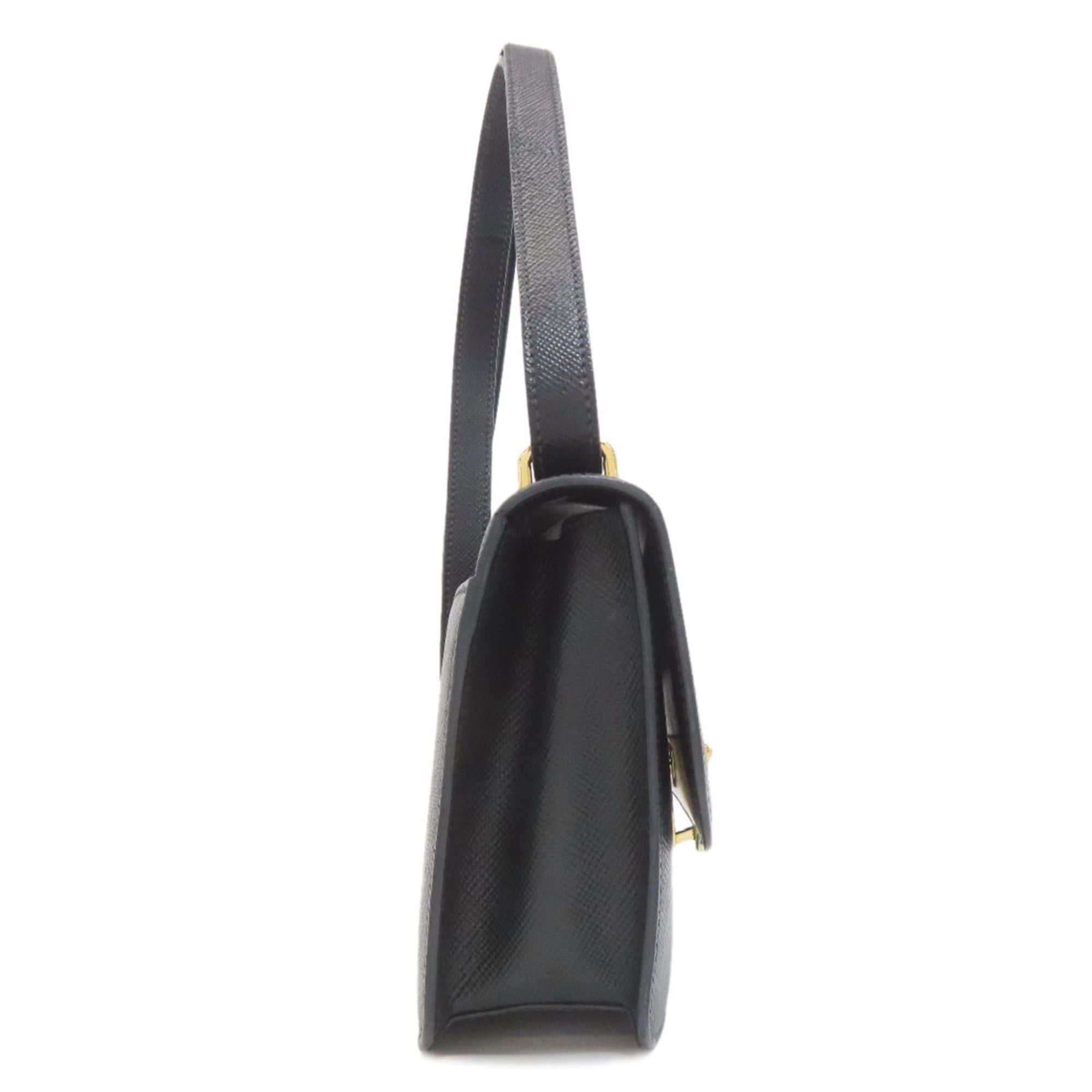 Prada Prada Saffiano shoulder bag with logo hardware for women Size ONE SIZE - 3 Thumbnail