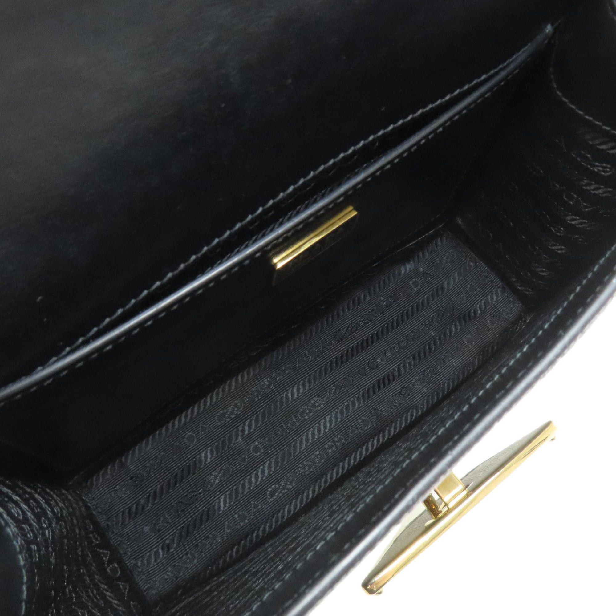 Prada Prada Saffiano shoulder bag with logo hardware for women Size ONE SIZE - 5 Thumbnail