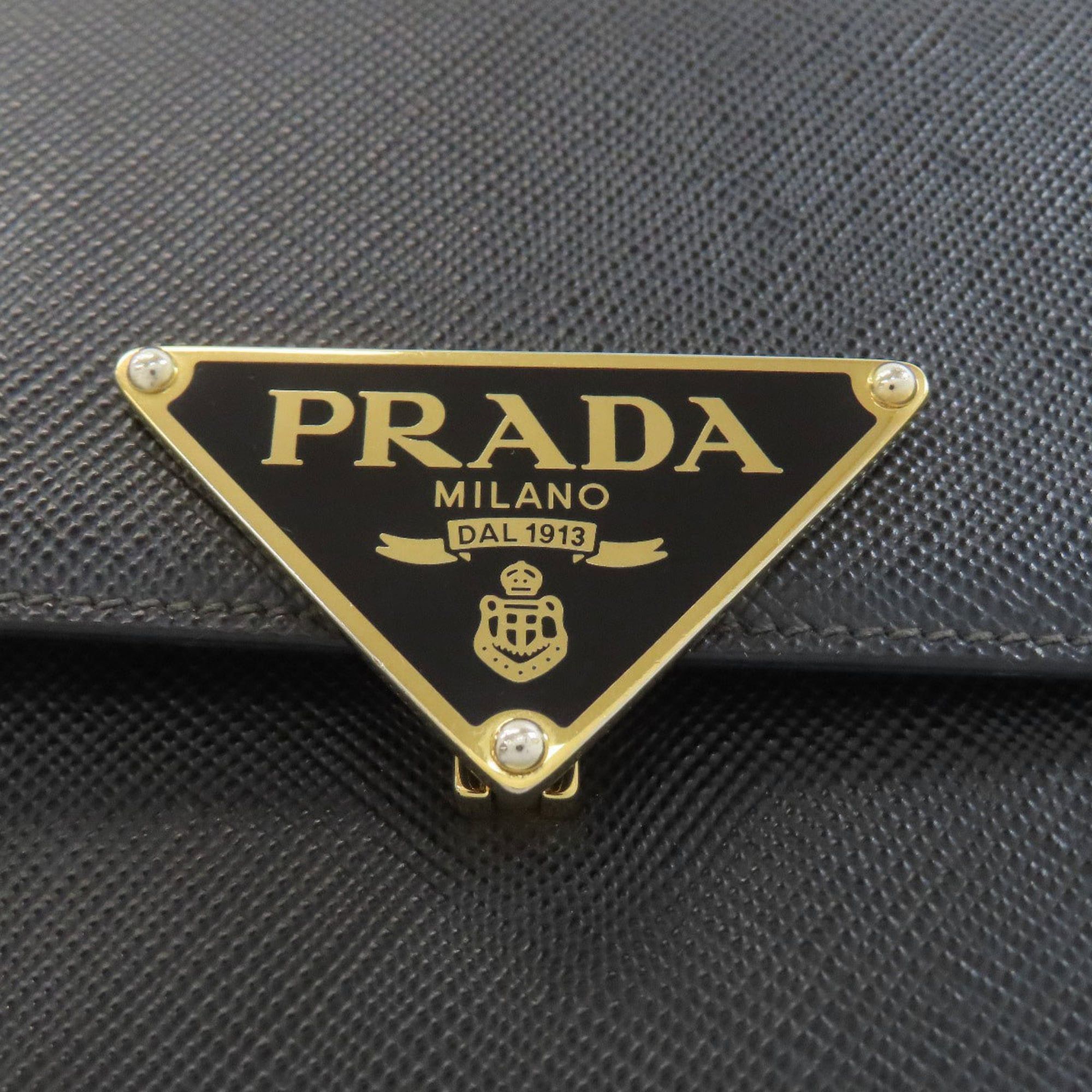 Prada Prada Saffiano shoulder bag with logo hardware for women Size ONE SIZE - 8 Thumbnail