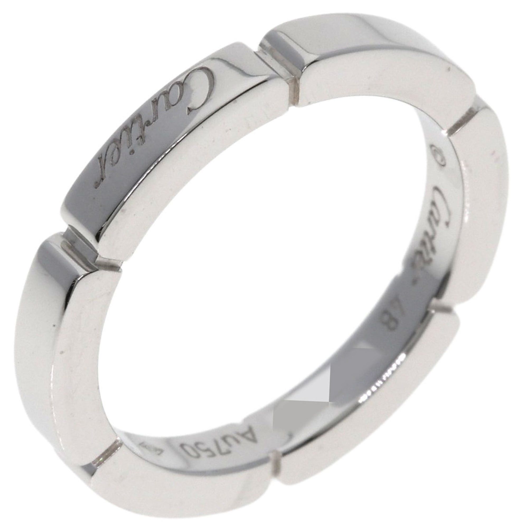Cartier Cartier Maillon Panthère #48 Ring, 18K White Gold, Women's, CARTIER Size ONE SIZE - 2 Thumbnail