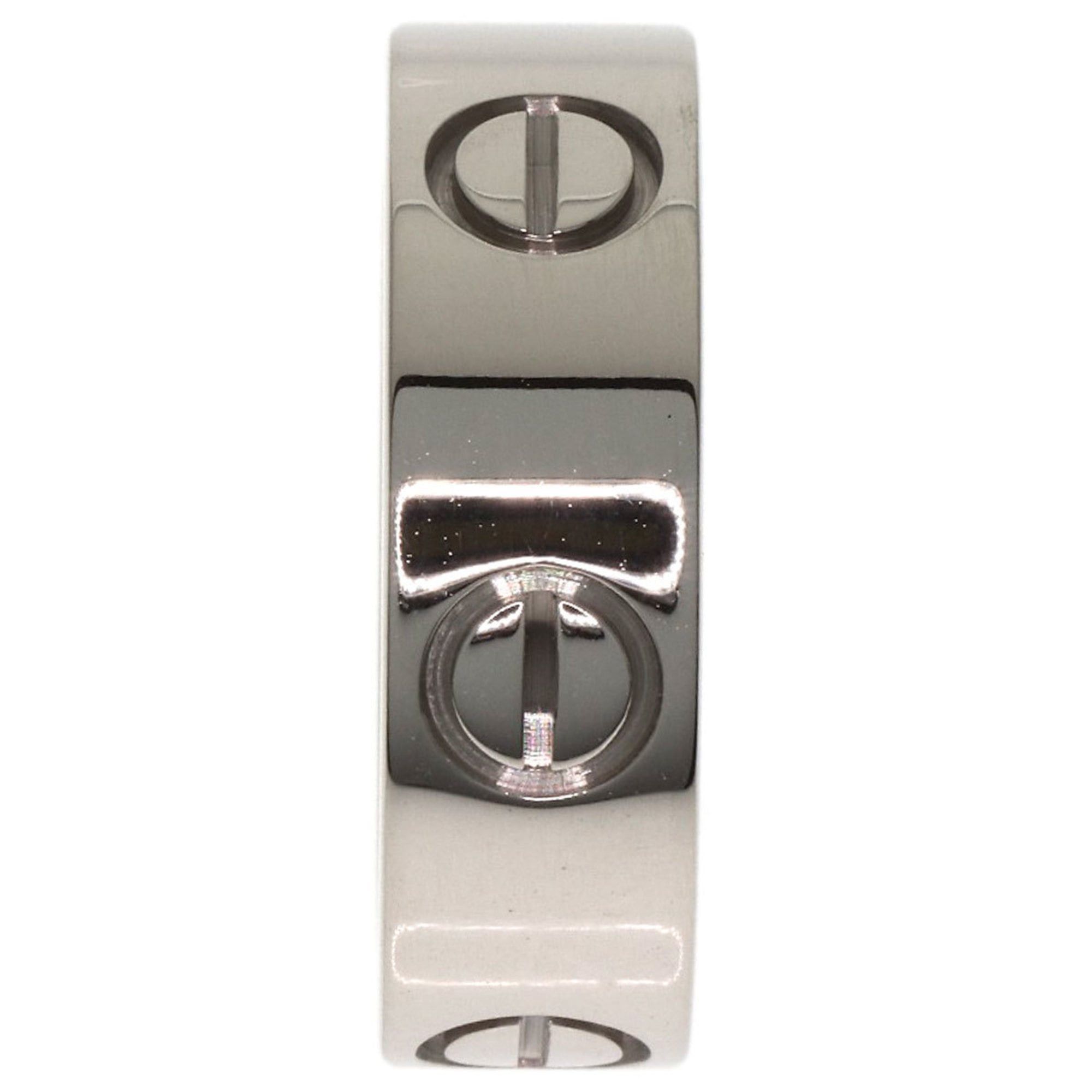 Cartier Cartier Love Ring #48 18K White Gold Women's Size ONE SIZE - 3 Thumbnail